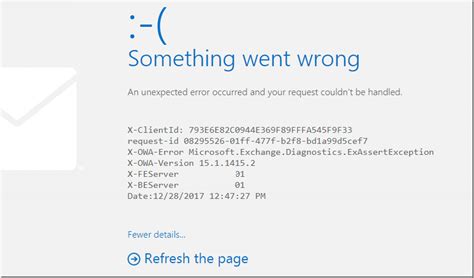 x-owa error